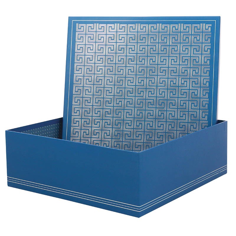 Boite cofrret caryon Icare 34x34 BLEU CARTON ｜ 8 Unité(s)