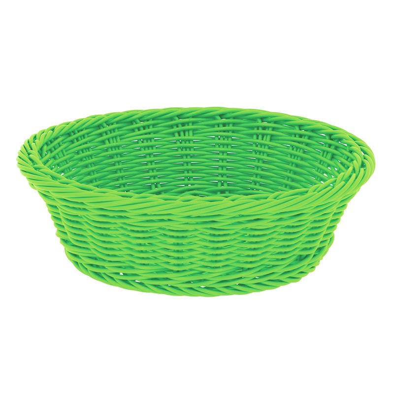 Corbeille ronde verte Plasto Ø23 VERT POLYPROPYLENE ｜ 36 Unité(s)