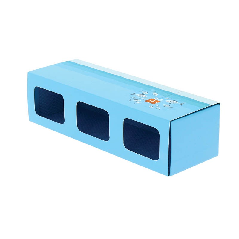 Etui fourreau carton Obleue 25.8x6.5 bleu CARTON ｜ 60 Unité(s)