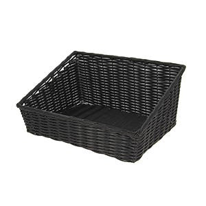 Présentoir polypropylène noir Bacplast 50x40 NOIR POLYPROPYLENE ｜ 2 Unité(s)