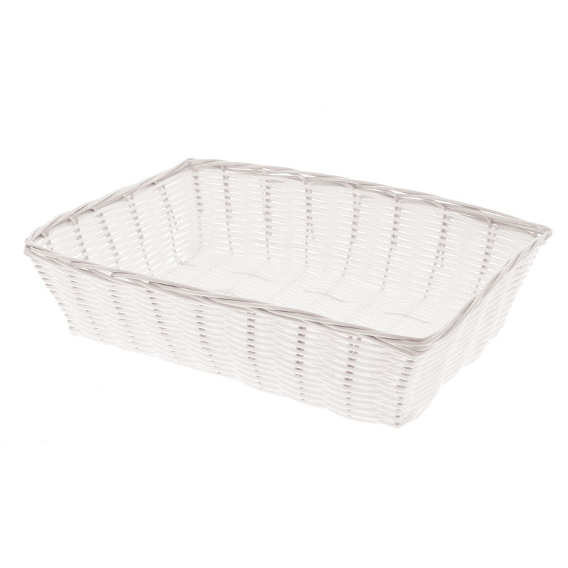 Corbeille Polypropylène Dordogne 28x20 BLANC POLYPROPYLENE ｜ 20 Unité(s)