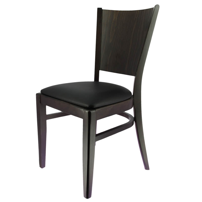 Chaise restaurant Régina marron foncé marron BOIS ｜ 2 Unité(s)