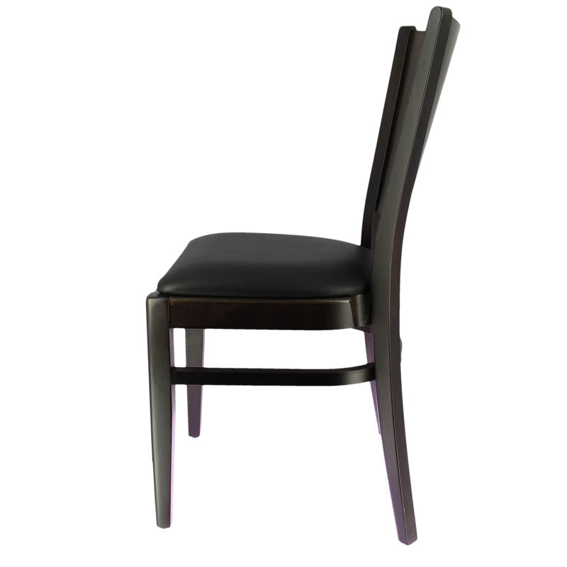 Chaise restaurant Régina marron foncé marron BOIS ｜ 2 Unité(s)