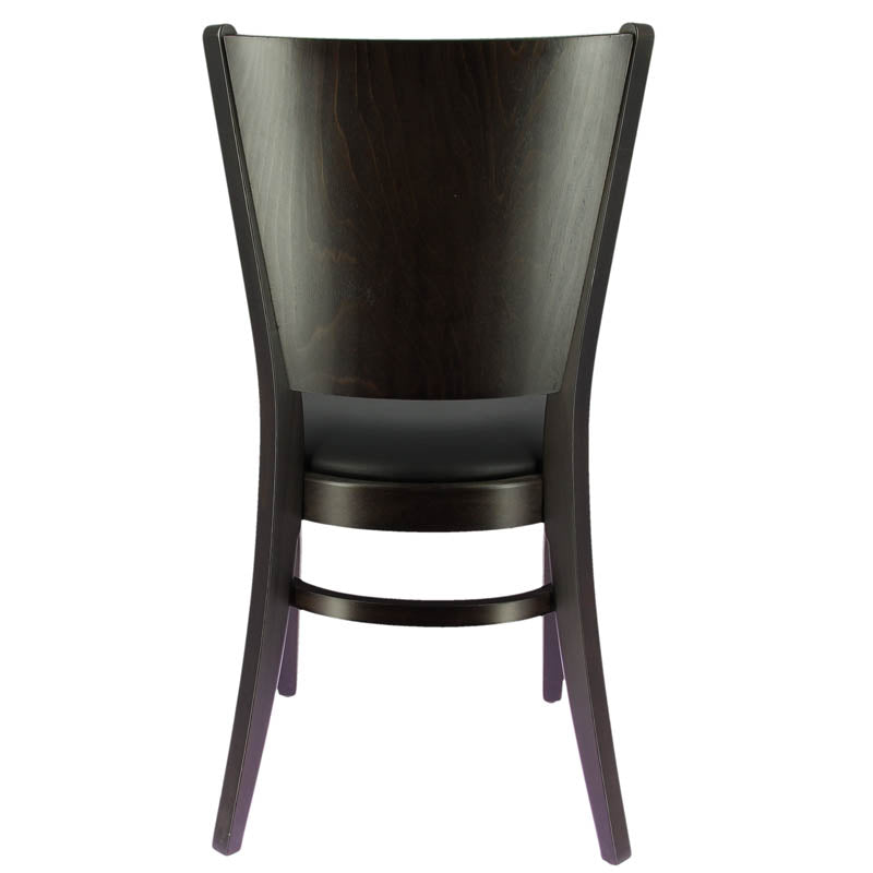 Chaise restaurant Régina marron foncé marron BOIS ｜ 2 Unité(s)