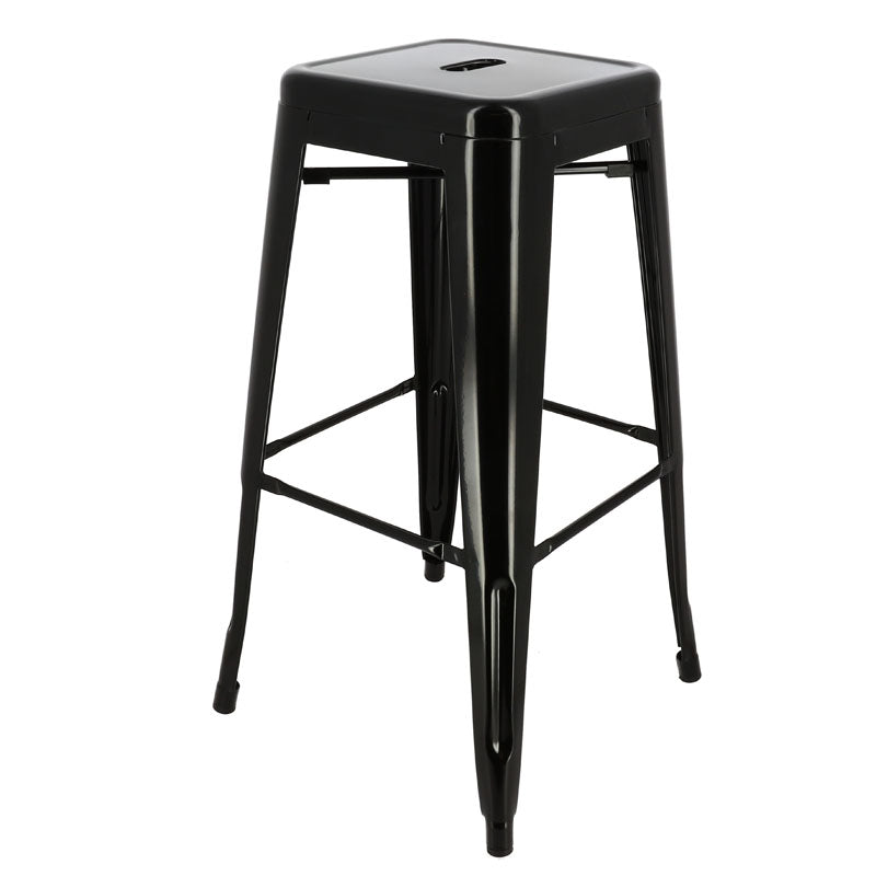 Tabouret métal de bar Chicago NOIR METAL ｜ 4 Unité(s)