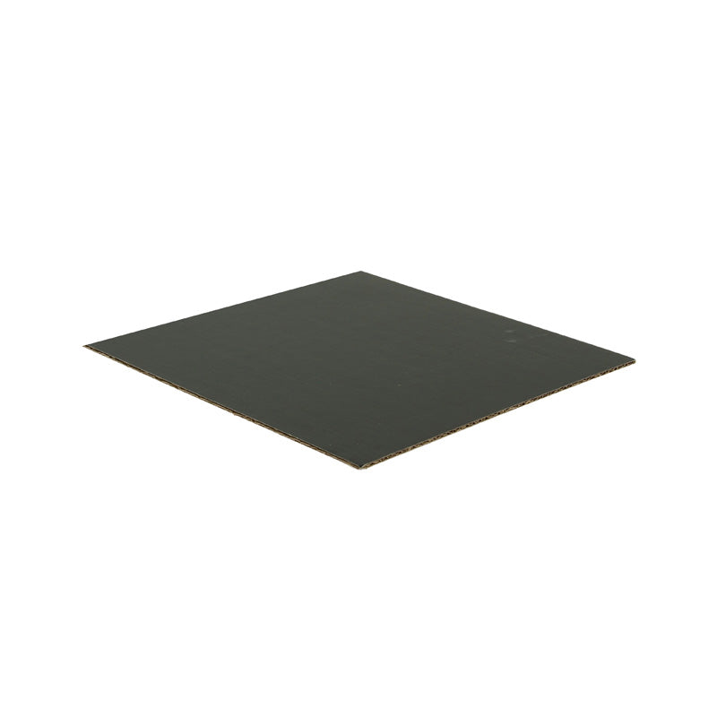 Fond carton cannelure pour plateau 27x27 NOIR CARTON ｜ 20 Unité(s)