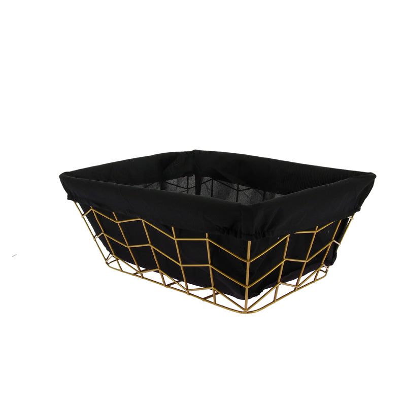 Casier Métal ajouré doublure noire 33x28 NOIR METAL ｜ 20 Unité(s)