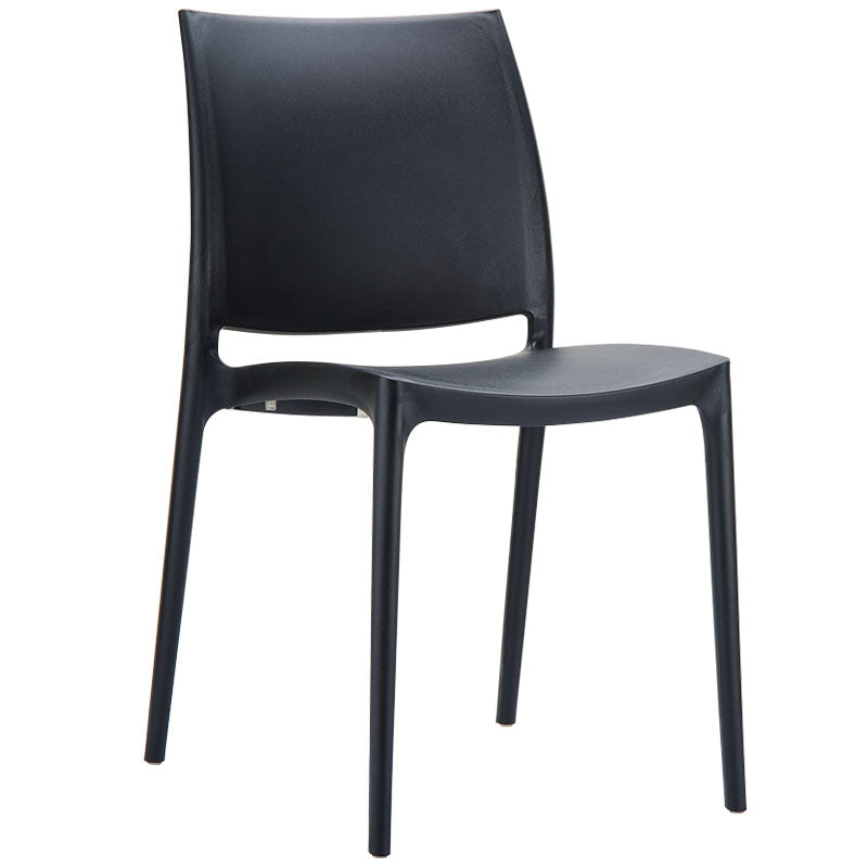 Chaise exterieure restaurant Inca Noir PLASTIQUE ｜ 1 Unité(s)