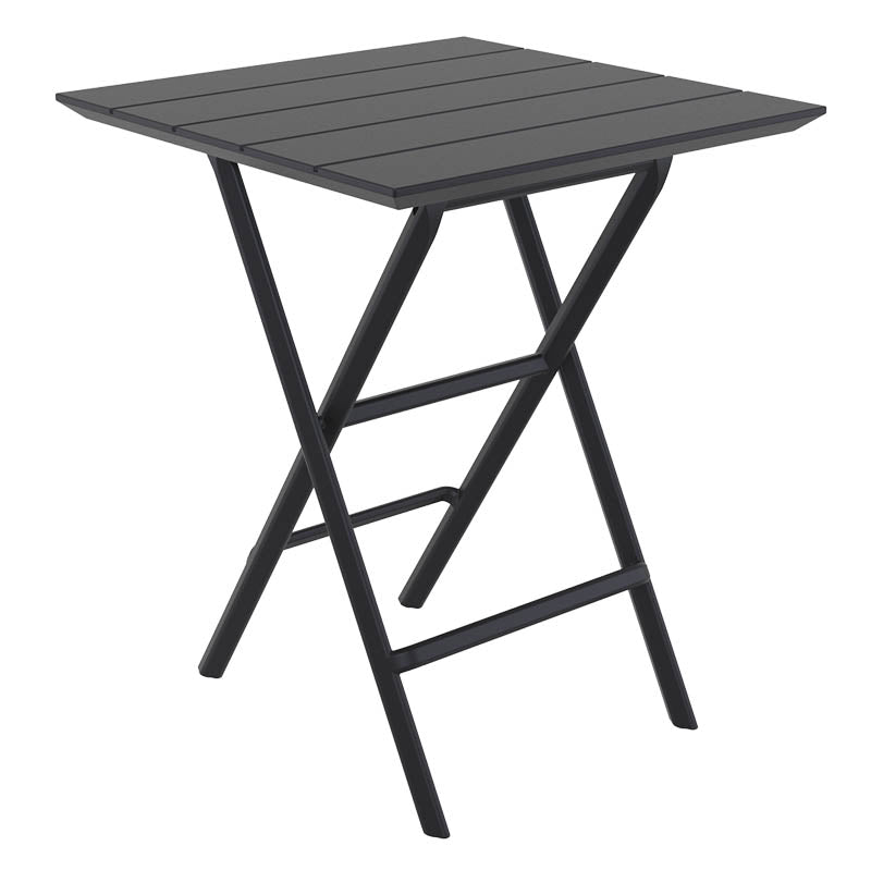 Table de restaurant pliable Lena Noir POLYPROPYLENE ｜ 1 Unité(s)