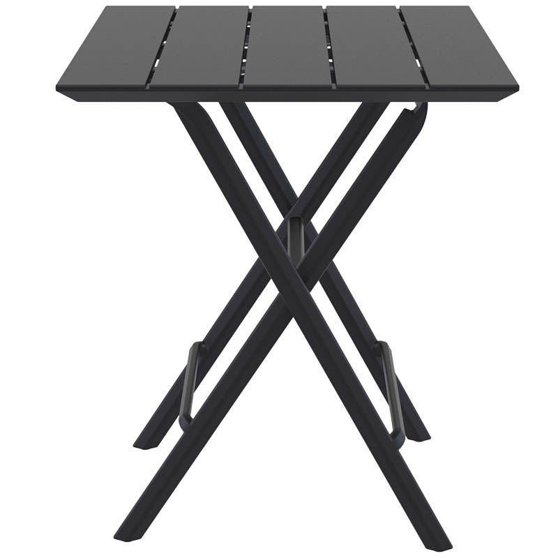 Table de restaurant pliable Lena Noir POLYPROPYLENE ｜ 1 Unité(s)