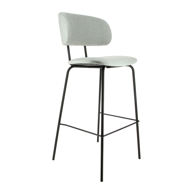 Chaise haute restaurant métal Chloé Gris METAL ｜ 1 Unité(s)