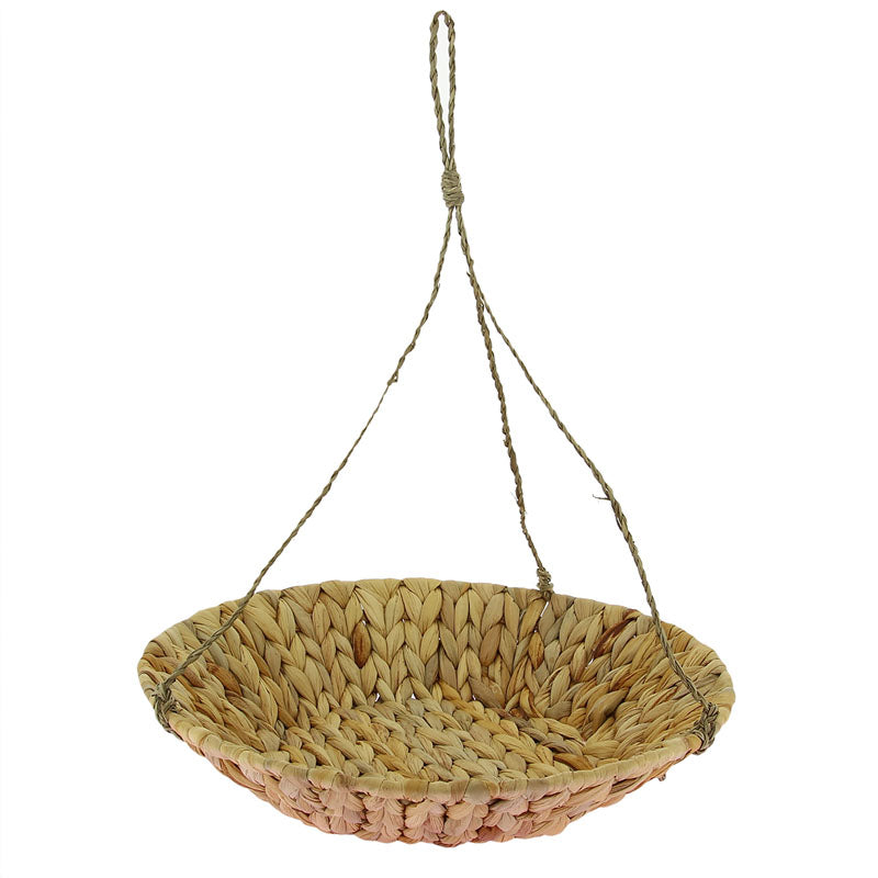 Corbeille ronde à suspendre Naturel JONC ｜ 20 Unité(s)