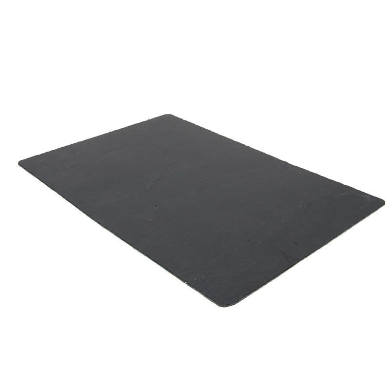 Plateau Ardoise Pizarra rectangle 60x40 NOIR ARDOISE ｜ 4 Unité(s)