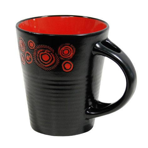 MUG CERAMIQUE TAZZA 4 COULEURS MULTICOLORE CERAMIQUE ｜ 36 Unité(s)