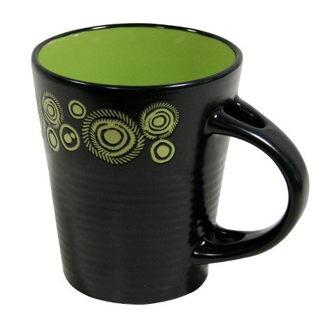 MUG CERAMIQUE TAZZA 4 COULEURS MULTICOLORE CERAMIQUE ｜ 36 Unité(s)