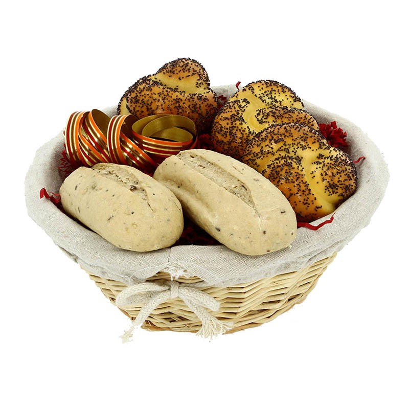 Corbeille osier Boulangère ronde gm BEIGE OSIER ｜ 20 Unité(s)