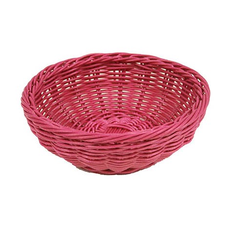 CORBEILLE POLYPROPYLENE RONDE MOSCO VIOLET Ø16X6.5 VIOLET POLYPROPYLENE ｜ 36 Unité(s)