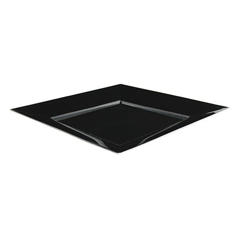 Plateau carré Nero 16.5x16.5 NOIR PLASTIQUE ｜ 120 Unité(s)