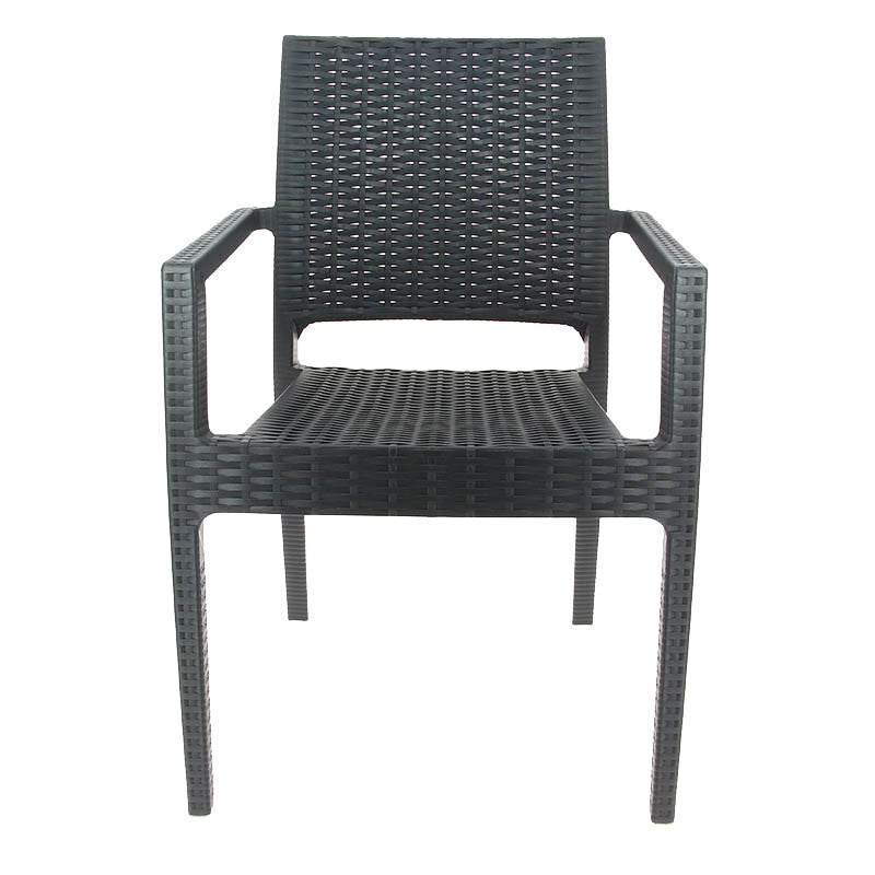 Fauteuil Porquerolles Baleares polypropylène GRIS PLASTIQUE ｜ 1 Unité(s)