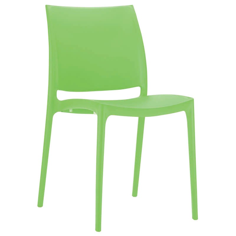 Chaise exterieure restaurant Inca VERT PLASTIQUE ｜ 1 Unité(s)