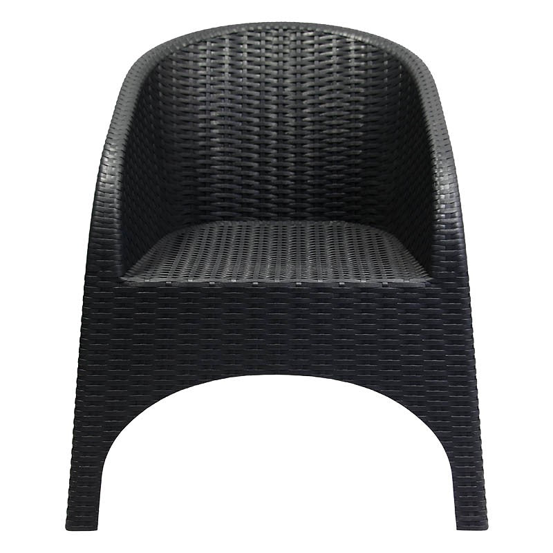 Fauteuil Porquerolles Douceur GRIS PLASTIQUE ｜ 1 Unité(s)