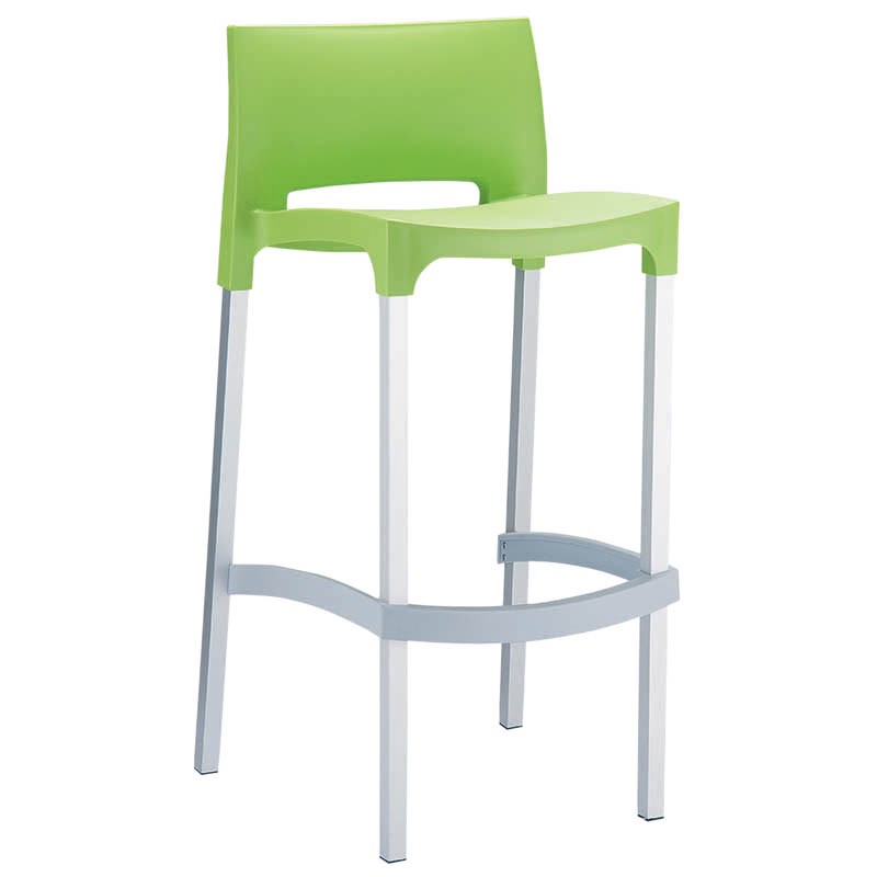 TABOURET GIO VERT METAL ｜ 1 Unité(s)