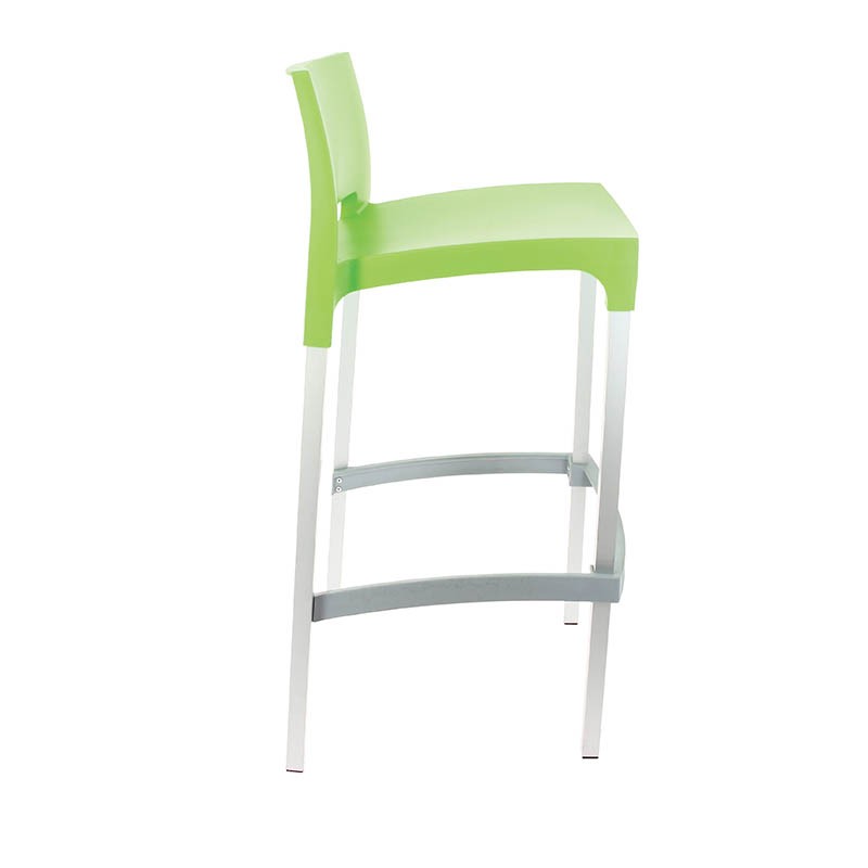 TABOURET GIO VERT METAL ｜ 1 Unité(s)