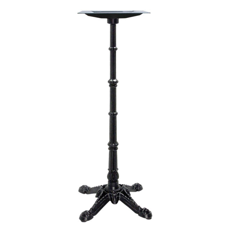 Pied de table mange debout fonte Bistrot 4 branches NOIR METAL ｜ 1 Unité(s)