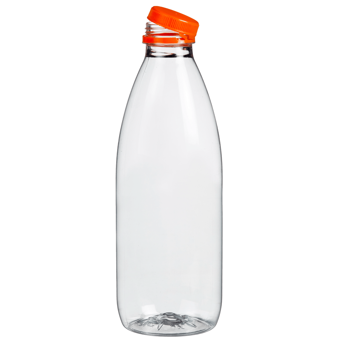Bouteille plastique avec bouchon 1000 ml ｜ 36 Unité(s)