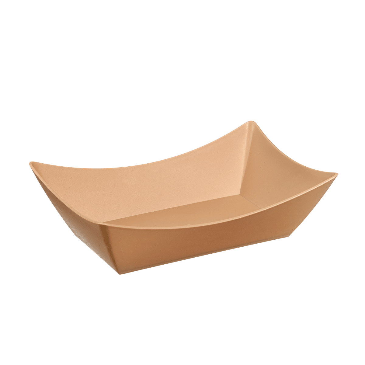 Barquette Snacking LOOP PP beige foncé 700 ml ｜ 60 Unité(s)