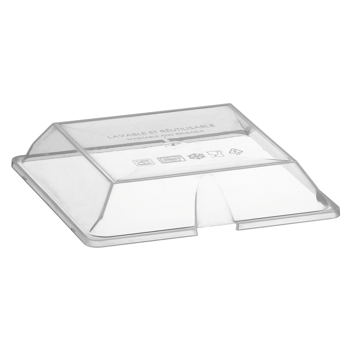 Couvercle pour plateau Fluid' PP 390x290 mm ｜ 10 Unité(s)
