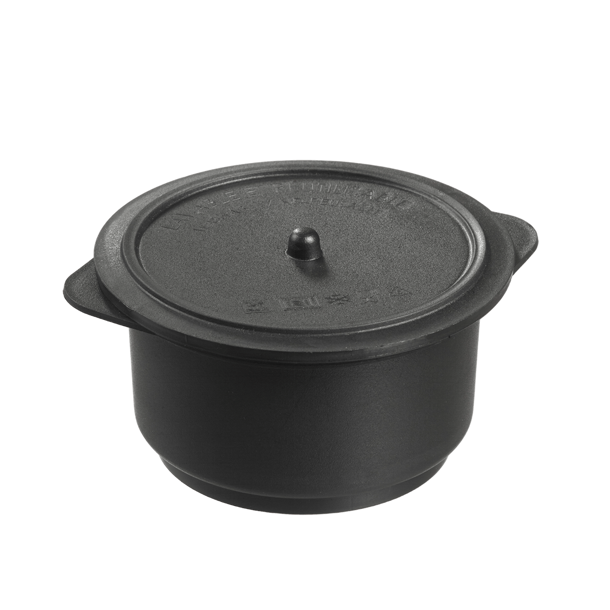 Cocotte LOOP avec couvercle PP noire 350 ml ｜ 100 Unité(s)