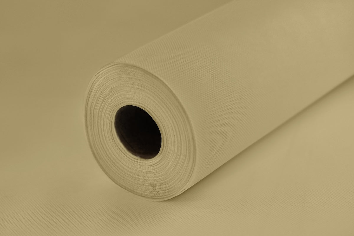 Nappe Spunbond intissée Crème en rouleau 1,20x50 m ｜ 1 unité