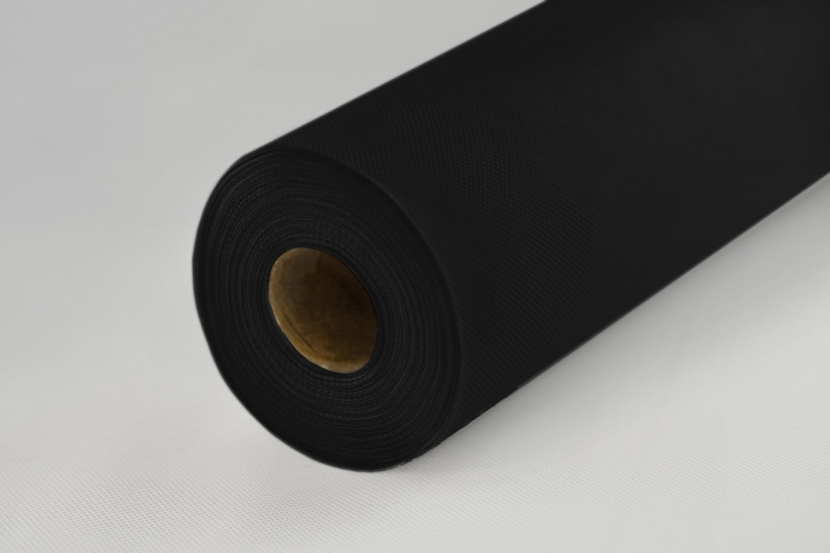 Nappe Spunbond intissée Noir en rouleau 1,20x50 m｜1 unité