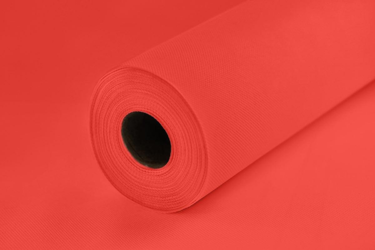 Nappe Spunbond intissée Rouge en rouleau 1,20x50 m ｜ 1 unité