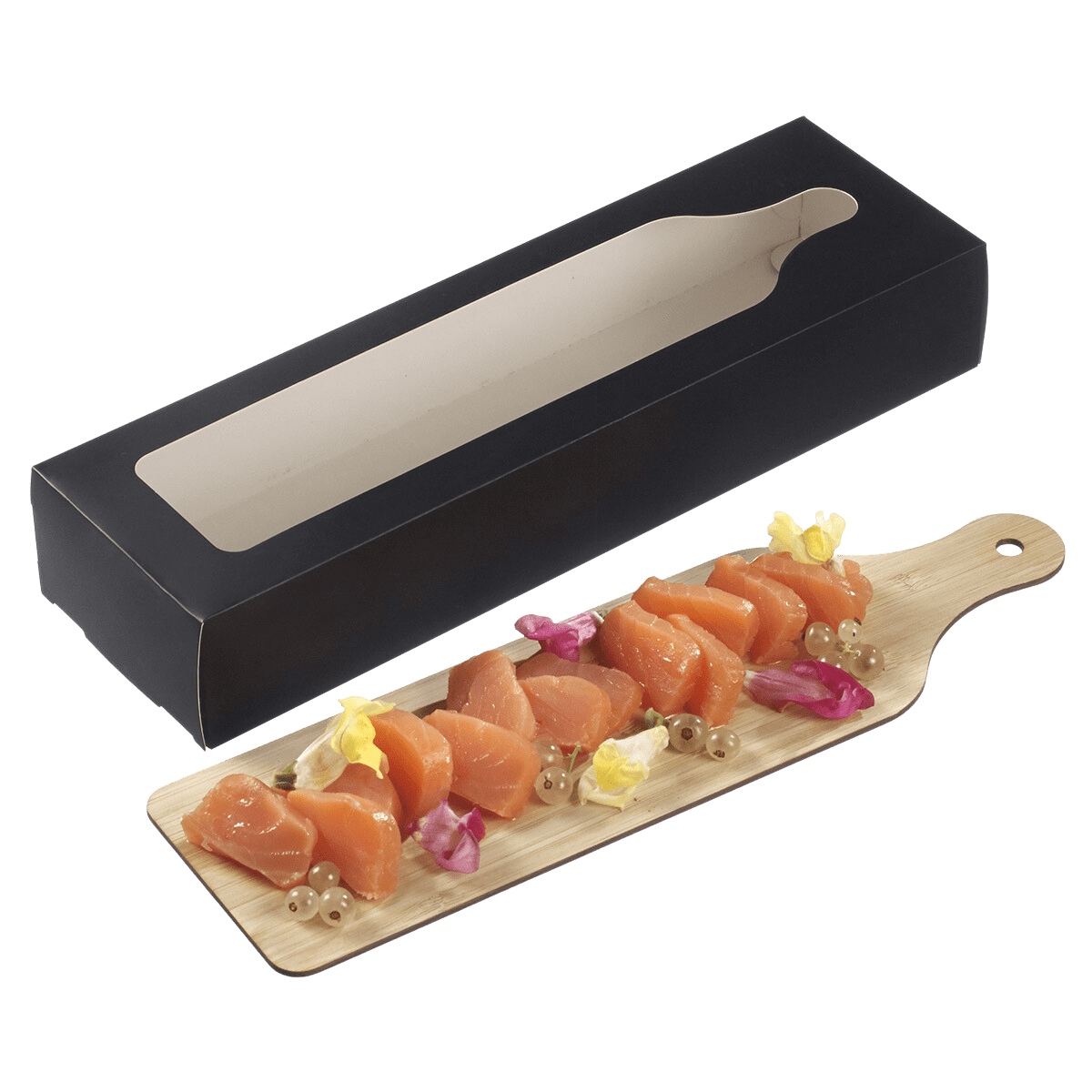 Boîte carton fenêtre pour planche Bistro 300x90 mm ｜ 100 Unité(s)