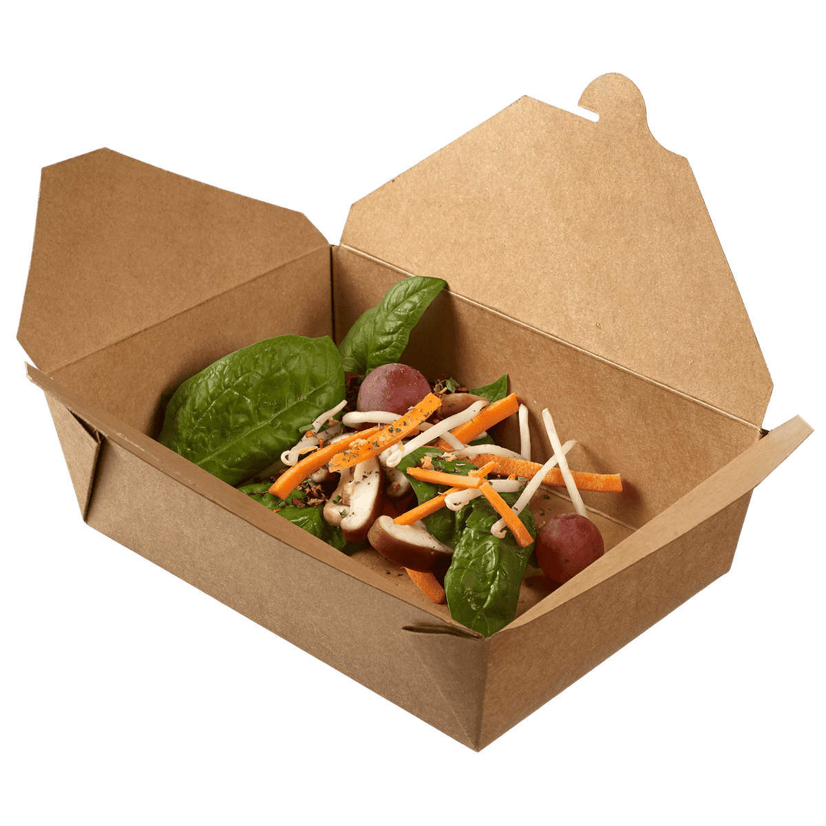Boîte repas Ecokraft L 2000 ml ｜ 200 Unité(s)