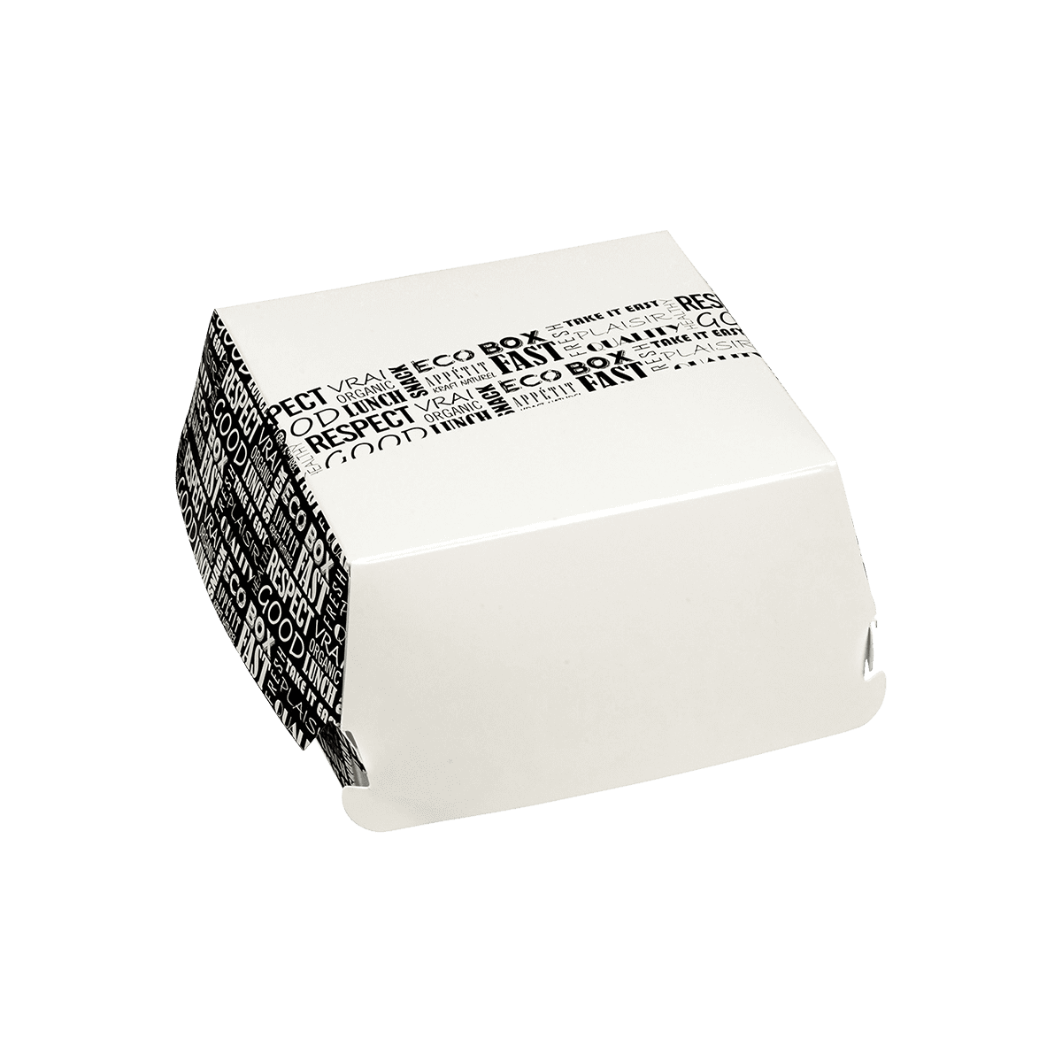 Boîte Burger District 115x115x70 mm ｜ 200 Unité(s)