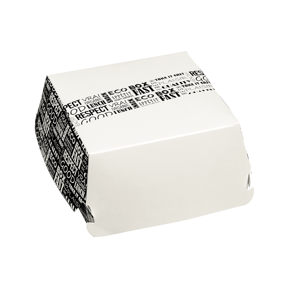 Boîte Burger District 140x140x70 mm ｜ 200 Unité(s)