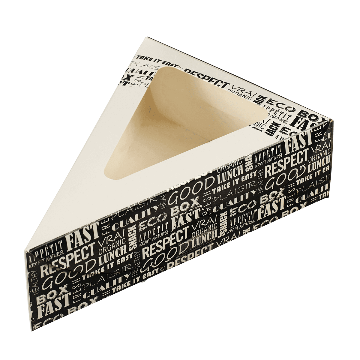 Boîte portion tarte District 155x110x45 mm ｜ 500 Unité(s)