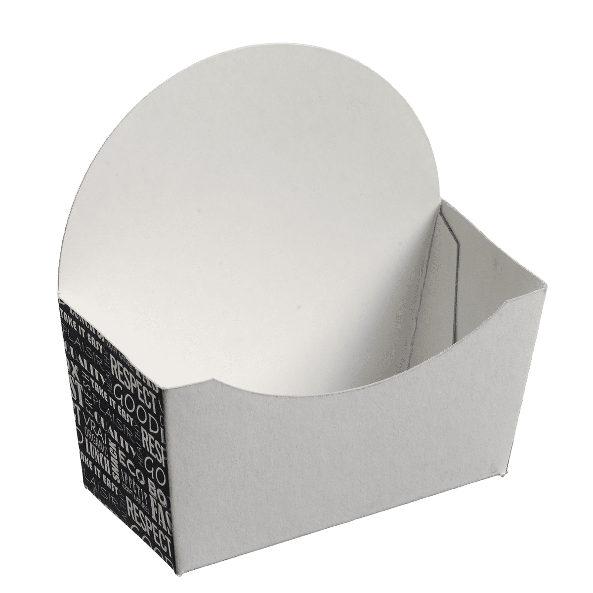 Barquette 120x50x120 mm pour Bagel District ｜ 500 Unité(s)