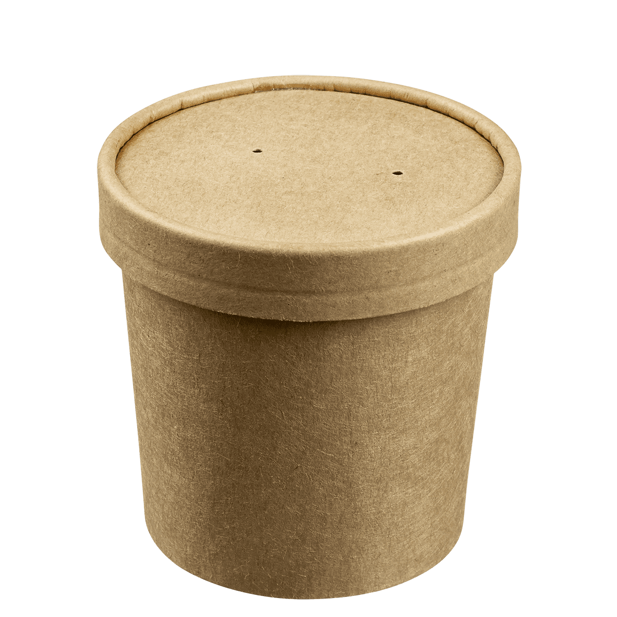 Pot Ecokraft avec lamination + couvercle 370 ml ｜ 250 Unité(s)