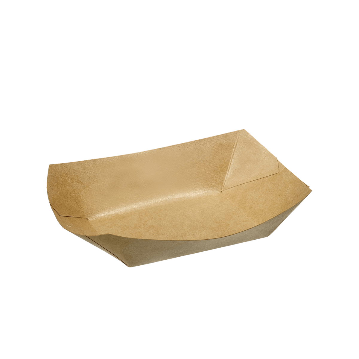 Barquette évasée Ecokraft 145x100x50 mm ｜ 1000 Unité(s)