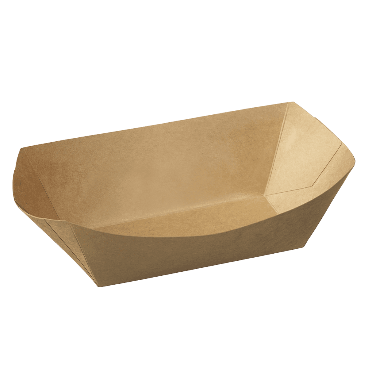 Barquette évasée Ecokraft 220x145x65 mm ｜ 1000 Unité(s)