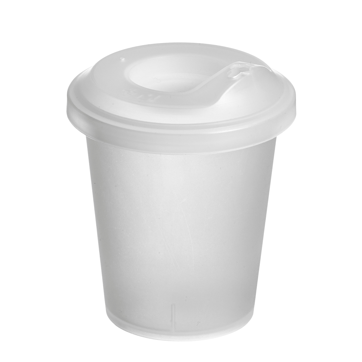 Couvercle PP givré avec buvant pour gobelets 600 ml ｜ 300 Unité(s)