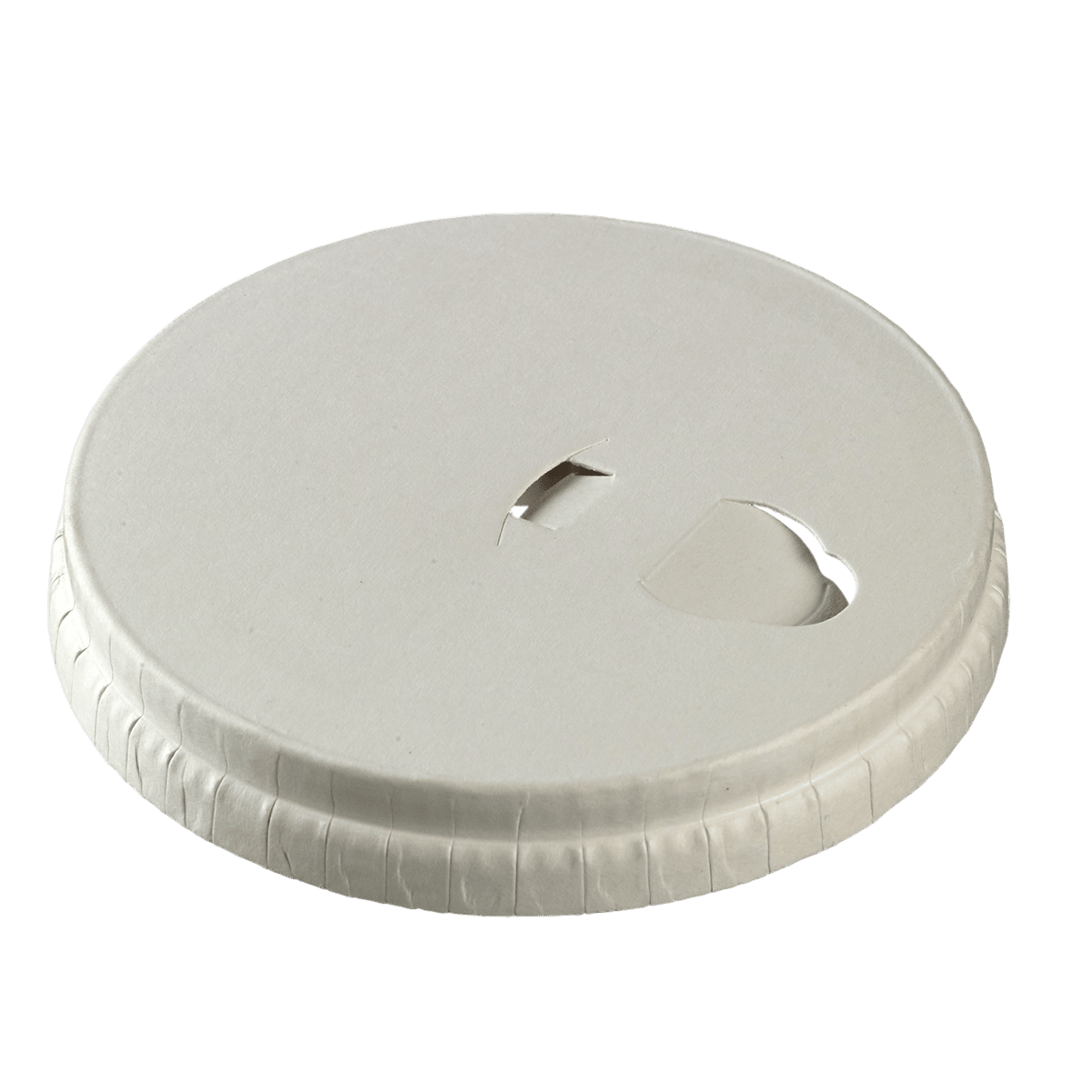 Couvercle pulpe de canne pour gobelets 200 ml ｜ 1000 Unité(s)