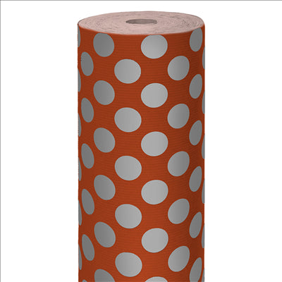 PAPIER CADEAU COULEUR UNIE  60 G/M2 0,70x100 M ROUGE KRAFT VERGÉ (1 UNITÉ)