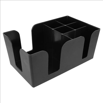 "BAR CADDY"  24x14,5x10,5 CM NOIR PLASTIQUE (1 UNITÉ)