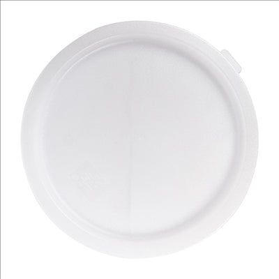 COUVERCLE POUR RÉFÉRENCES 164.91/92  Ø 31,9 CM BLANC PE (1 UNITÉ)
