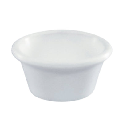 POTS 'ASAMI WARE' 45 ML Ø 6x3,6 CM BLANC MÉLAMINE (12 UNITÉS)